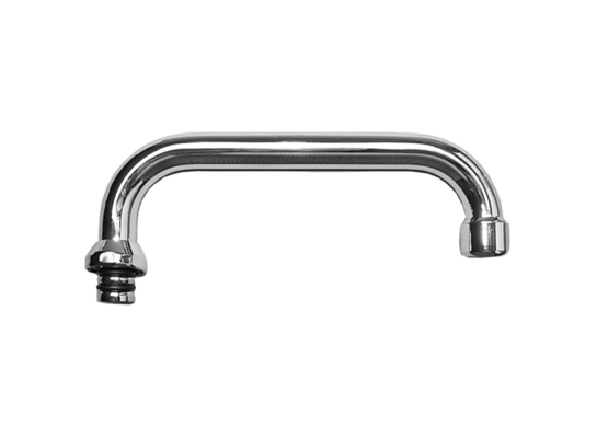 Wylewka typu U do baterii 11,5 cm chrom Invena 