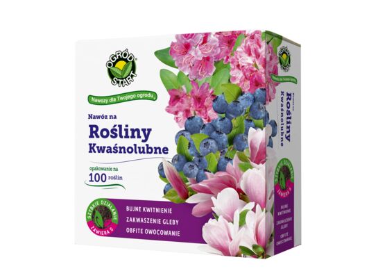 Nawóz na rośliny kwaśnolubne karton 3 kg Ogród Start