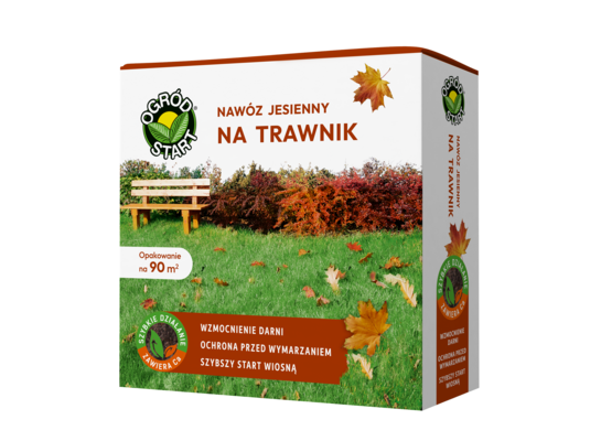 Nawóz na trawnik jesienny karton 3 kg Ogród Start