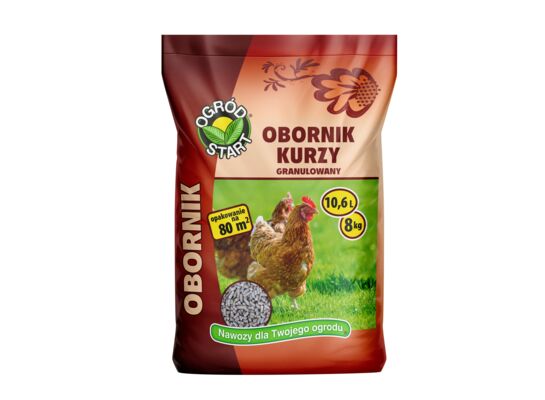 Obornik kurzy granulowany 8 kg Ogród Start