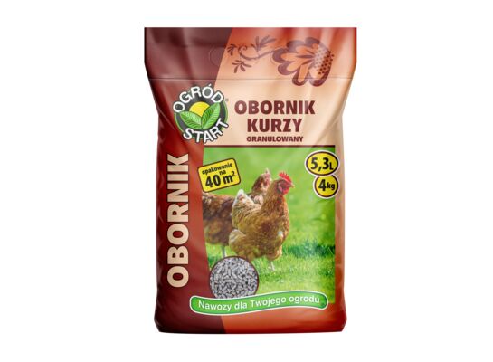 Obornik kurzy granulowany 4 kg Ogród Start