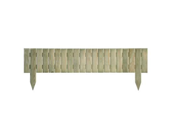 Płotek trawnikowy FIOŁEK 90 x 17/30 cm