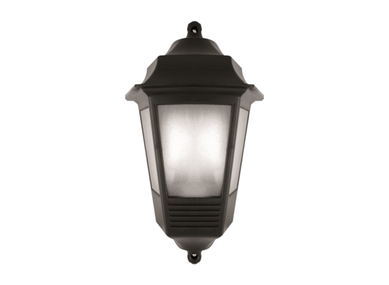Lampa zewnętrzna BEGONYA 40 W BLACK HOROZ