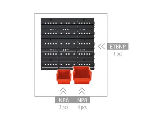 Tablica narzędziowa ORDERLINE - czerwony