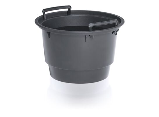 Wkład do doniczki - czarny