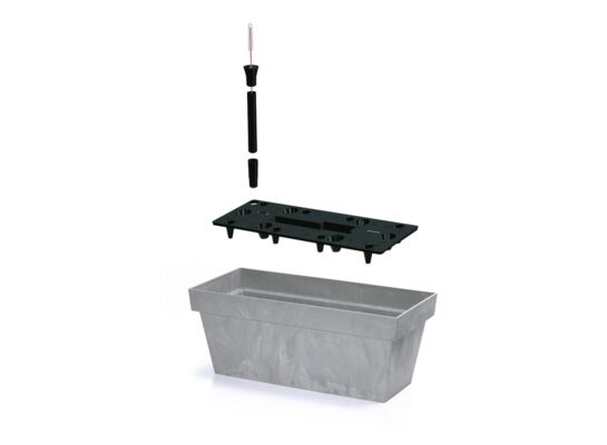 Doniczka Cube case beton - BETON
