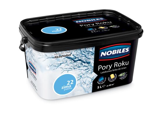 Farba lateksowa Pory Roku Zima Gradowa 5 l Nobiles