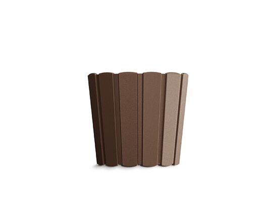 Doniczka BOARDEE BASIC Ø12 x 10,9 cm brąz