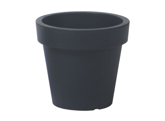 Doniczka LEXO ROUND - antracytowy
