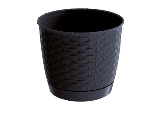 Doniczka RATOLLA round- antracytowy