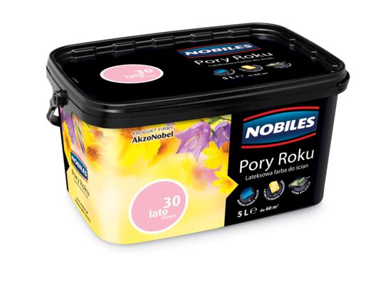 Farba lateksowa Pory Roku Lato Liliowe 5 l Nobiles