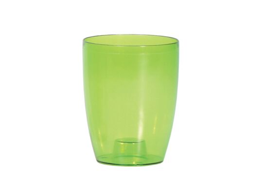 Doniczka COUBI - ZIELONY TRANSPARENTNY