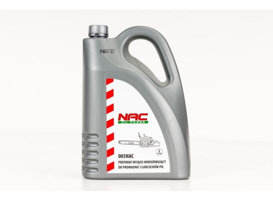 Preparat do prowadnic i łańcuchów 5 l NAC