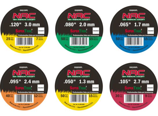 Żyłka tnąca kwadrat 1,3 mm (SSQ050PL)