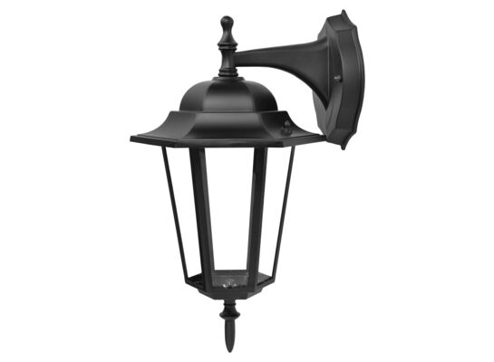 Kinkiet ogrodowy Liguria czarny DOWN-do dołu