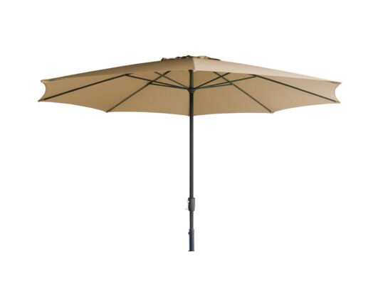 Parasol stalowy z wentylacją cappucino