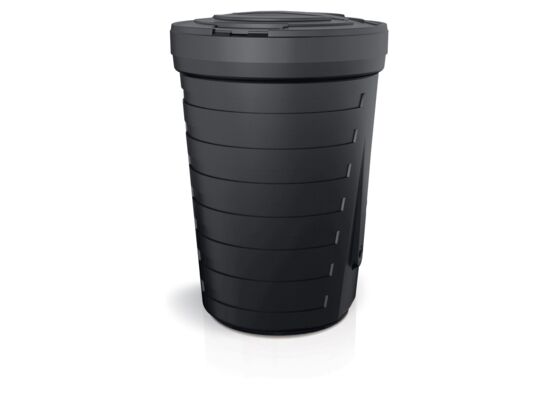 Pojemnik na deszczówkę Raincan 210 l czarny