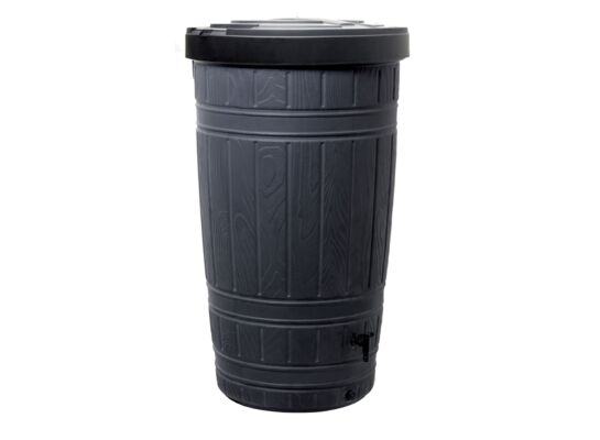 Pojemnik na deszczówkę Woodcan 265 l czarny