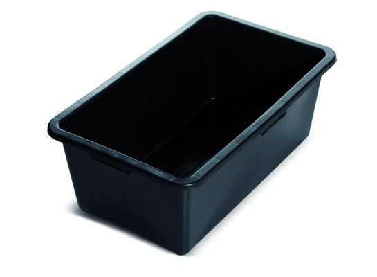 Kastra budowlana prostokątna CONTAINER 80 l czarny
