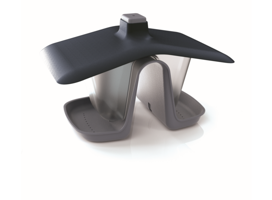 Karmnik dla ptaków BIRDYFEED DOUBLE antracytowy