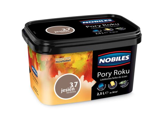 Farba lateksowa Pory Roku Jesień Korzenna 2,5 l Nobiles
