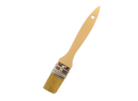 Pędzel płaski #5 36 mm/ 1,5”, oprawa drewniana SINPO