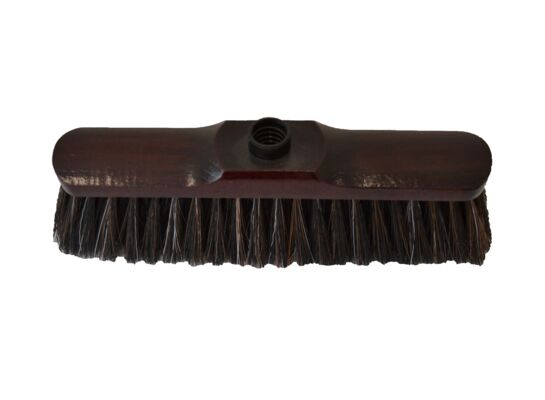 Zamiatacz L-280 mm LUX, oprawa drewniana gwintowana włosie mieszane SINPO