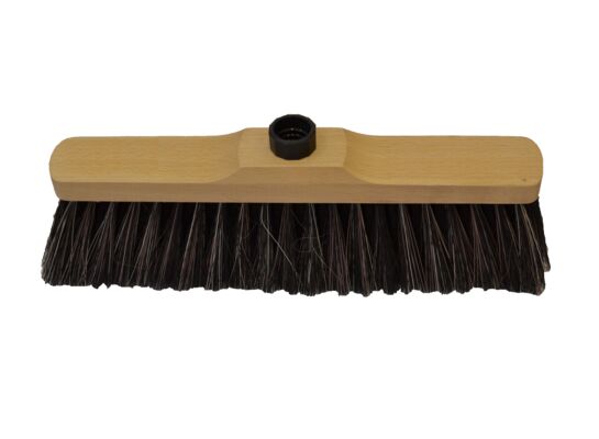 Zamiatacz L-300 mm EKO, oprawa drewniana gwintowana włosie mieszane SINPO