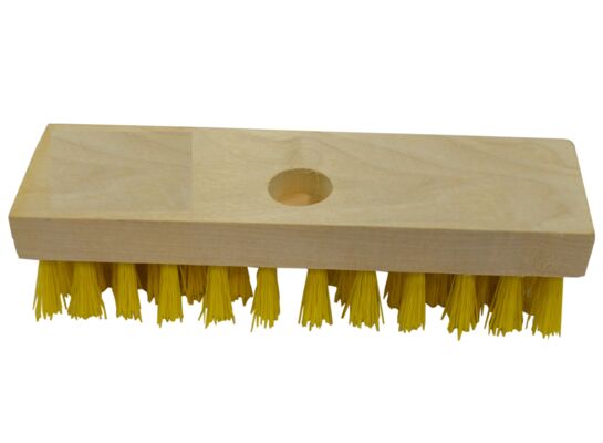 Szrober do szorowania na kij, oprawa drewniana włosie syntetyczne SINPO