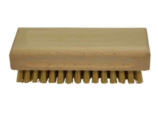Szczotka do mycia rąk 55 x 110 mm, oprawa drewniana włosie mieszane SINPO