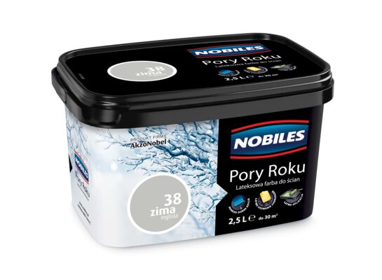 Farba lateksowa Pory Roku Zima Mglista 2,5 l Nobiles