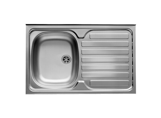 Zlewozmywak INTL 1B 1D 80 x 50 cm L PYRAMIS