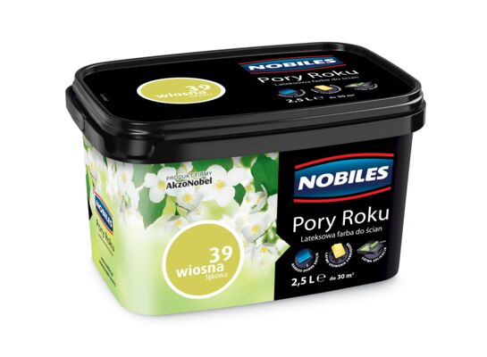 Farba lateksowa Pory Roku Wiosna Łąkowa 2,5 l Nobiles