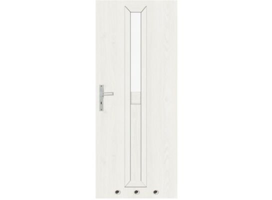 Skrzydło KLARO tuleje sosna bielona 70 P 2Z WC