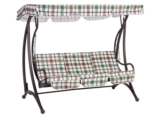 Huśtawka ogrodowa 3-osobowa