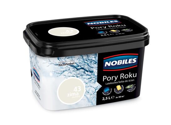 Farba lateksowa Pory Roku Zima Skalista 2,5 l Nobiles