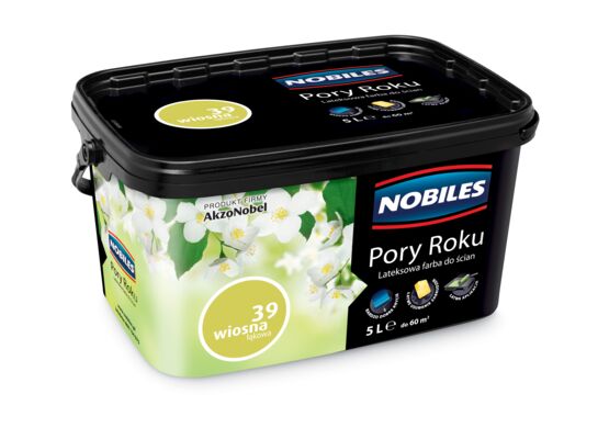 Farba lateksowa Pory Roku Wiosna Łąkowa 5 l Nobiles