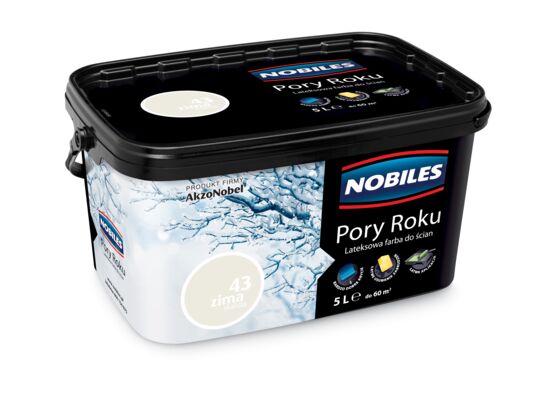 Farba lateksowa Pory Roku Zima Skalista 5 l Nobiles