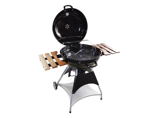 Grill kulisty Taurus z pokrywą i półkami 88 x 56,5 x 94 cm Fire Family