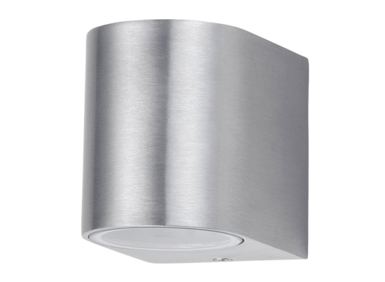 Kinkiet ogrodowy Chile dolny GU10 35W, srebrny