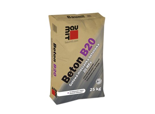 Zaprawa betonowa klasy B20 - Beton B20 - 25 kg BAUMIT