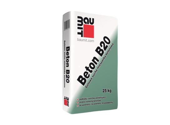 Zaprawa betonowa klasy B20 - Beton B20 - 25 kg BAUMIT