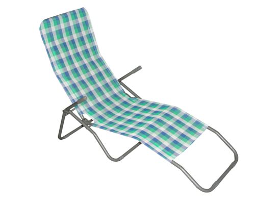 Leżak bujany Leniwiec niebiesko-zielony