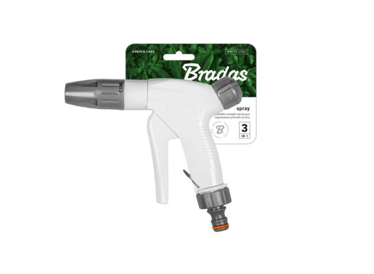 Pistolet do zraszania regulowany PROSTY WHITE LINE