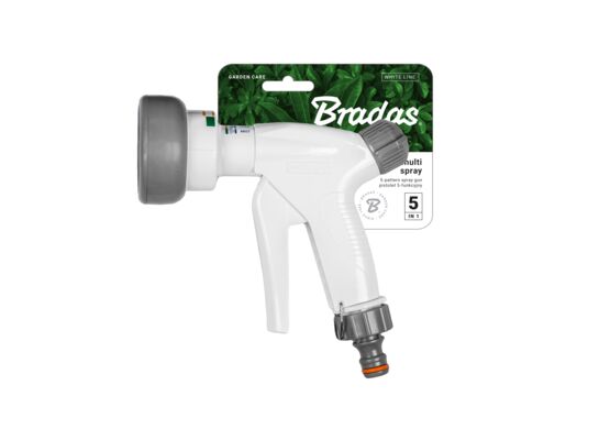 Pistolet do zraszania wielofunkcyjny MULTI SPRAY WHITE LINE