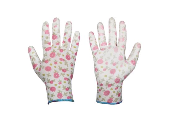 Rękawice ochronne PURE PRETTY poliuretan rozmiar 6