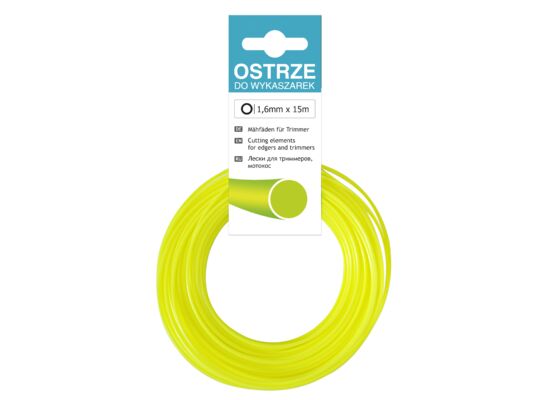 Żyłka tnąca do wykaszarek ręcznych ECO 1,6 mm x 15 m okrągła Cellfast