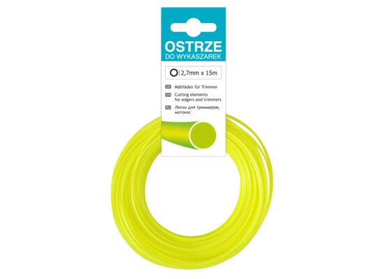 Żyłka tnąca do wykaszarek ręcznych ECO 2,7 mm x 15 m okrągła Cellfast
