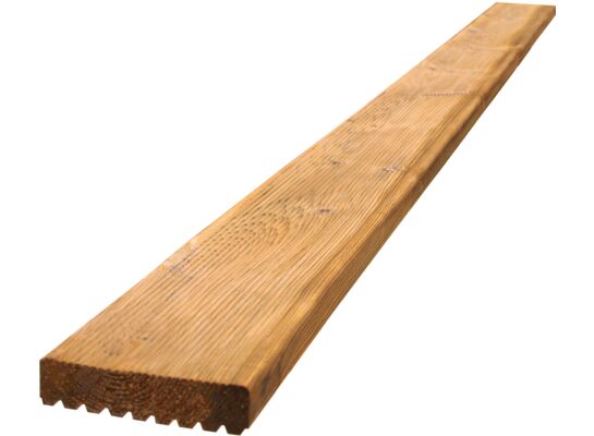 Deska tarasowa sosnowa ryflowana 3,2 x 14 x 300 cm