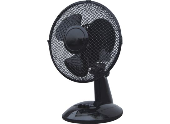 Wentylator stołowy czarny